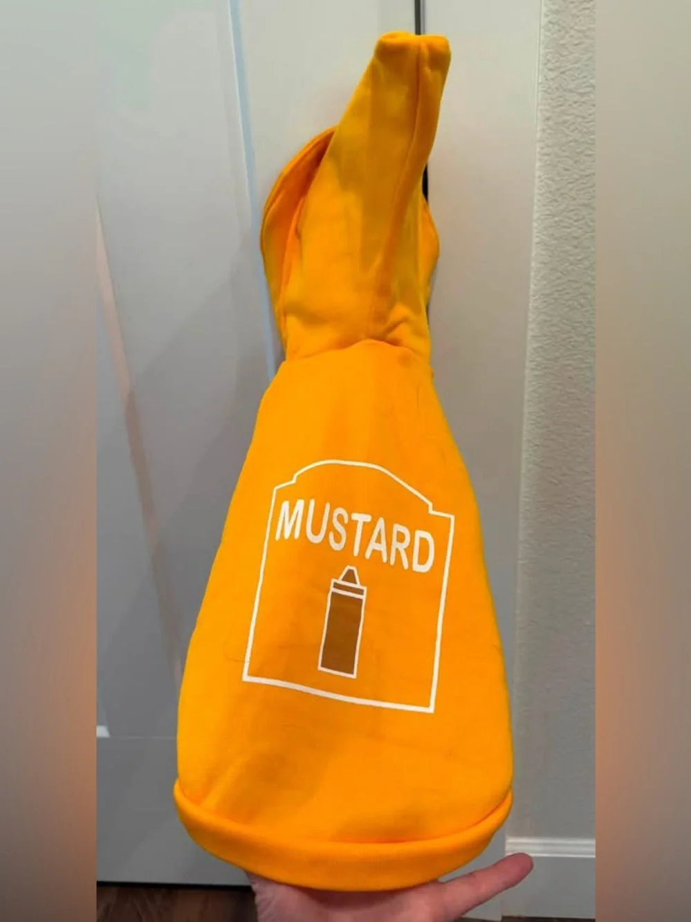 Mustard Hoodie Dog Costume - Hyde & EEK! Boutique (Small)